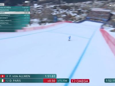 Video Paris, finalmente la medaglia! BRONZO olimpico in discesa a Bormio