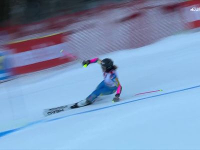 Video Hector brucia Scheib: la svedese in testa al gigante per due centesimi dopo la prima manche