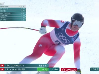 Video Loro strameritato di von Allmen: il re della discesa olimpica di Bormio è lui