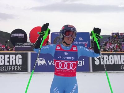 Video Goggia commossa vince la Coppa di SuperG, il video della gara