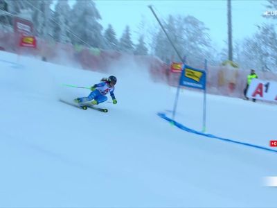 Video Lara Della Mea è in gran forma: nona a metà gara in gigante, rivivi la sua prova