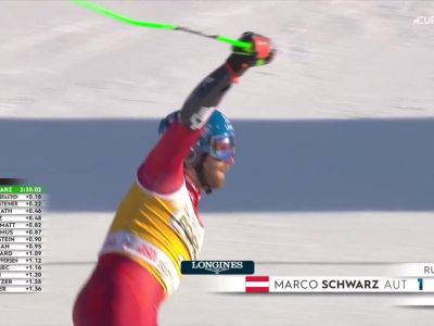 Video Marco Schwarz torna a vincere, il video dellaa 2a manche del gigante dellAlta Badia