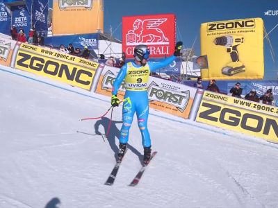 Video Dominik Paris accarezza un altro podio in SuperG maschile: il video del 5° posto a Livigno