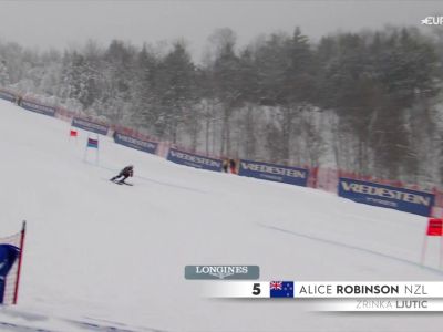 Video Robinson solida: la prima manche del gigante è sua, riguardala