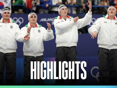 Video Il riscatto di Pietro Sighel, Italia sul podio: rivivi la medaglia di bronzo nella staffetta maschile al Forum di Assago