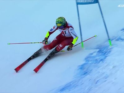 Video Julia Scheib terza vittoria in gugante questanno. Il video della sua 2ª manche