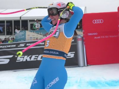 Video La prima vittoria in coppa del mondo di Nicol Delago