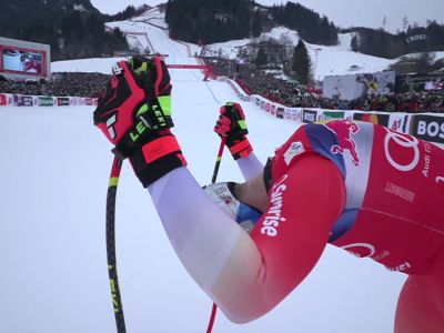 Video La delusione di Marco Odermatt! Secondo e dietro a Franzoni per 7 centesimi, la discesa sulla Streif resta stregata per lo sviz