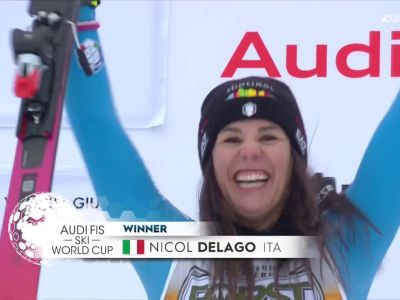 Video Sorrisi e festa grande a Tarvisio: lInno suona per Nicol Delago