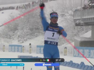 Video Tommaso Giacomel è stratosferico ! Rimonta epica e vittoria storica nellinseguimento, con un ultimo poligono da urlo: rivivila