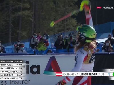 Video Liensberger oro mondiale in slalom a Cortina, ecco la sua seconda manche