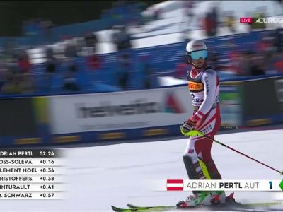 Video Pertl davanti a sorpresa nella prima manche dello slalom dei mondiali di Cortina