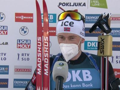 Video Laegreid a Pokljuka: Il segreto? Ho gareggiato come se fosse una gara normale e non il Mondiale