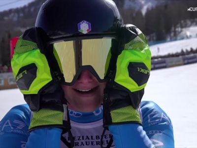 Video Laura Pirovano vince per un centesimo su Huetter: il video del trionfo bis dellazzurra in Val di Fassa