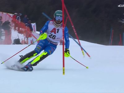 Video Slalom di Kitzbühel, niente rimonta per Tommaso Sala, il video della sua seconda manche in salita
