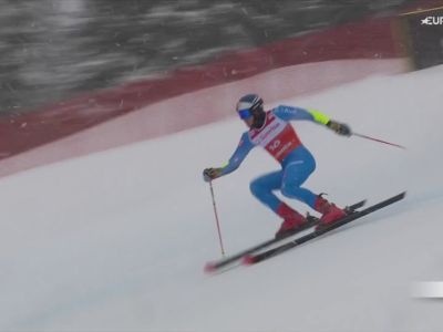 Video Alex Vinatzer è 6° dopo la prima manche ad Adelboden, il video dal tempio del gigante