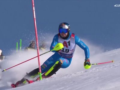 Video Alex Vinatzer 10° nella 1° manche, è in corsa per il podio nello slalom di Gurgl. Il video