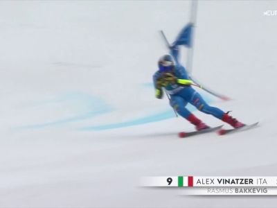 Video Alex Vinatzer piatto anche nellultimo gigante: il video della sua seconda manche