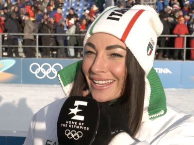 Video Dorothea Wierer dopo largento nella staffetta mista: Questa medaglia labbiamo davvero voluta. Sono felicissima