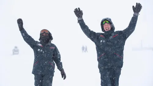 Neve fresca a Cardrona