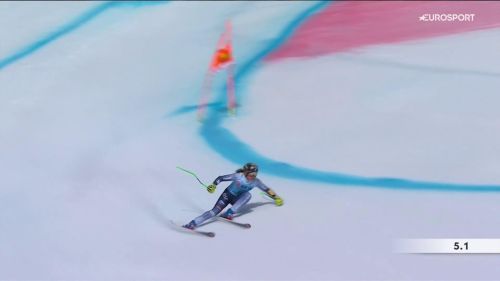 Federica brignone sfiora la vittoria in super g a crans montana! il video