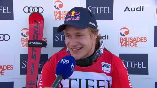 Marco odermatt: 'vittoria ottenuta nell'ultima parte, il pubblico qui è meraviglioso'