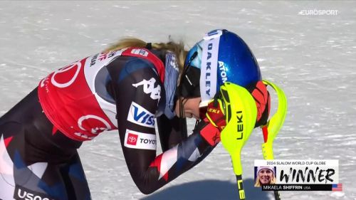 Shiffrin stravince lo slalom al rientro dallinfortunio: riguarda la manche mostruosa