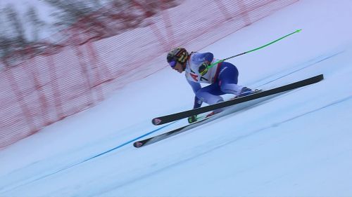 Federica brignone scuote la testa, ma è  3ª nel superg di sankt anton, il video