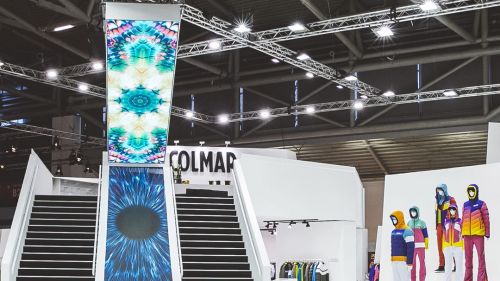 A ISPO di Monaco Fiere Colmar propone una collezione all'insegna del colore e dell'alta tecnologia