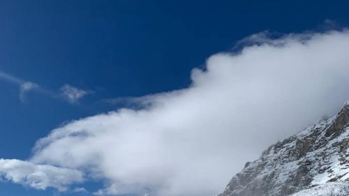 8 ottobre cannoni in azione cervinia