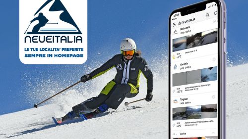 Neveitalia mobile 6.0, disponibille gratis su App Store e Google Play