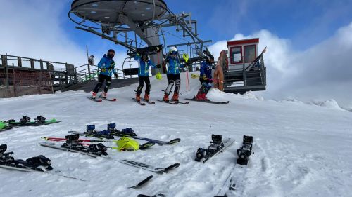 Ghiacciaio della Val Senales: Con gli allenementi di Fischnaller e Tonetti si apre la stagione sciistica.