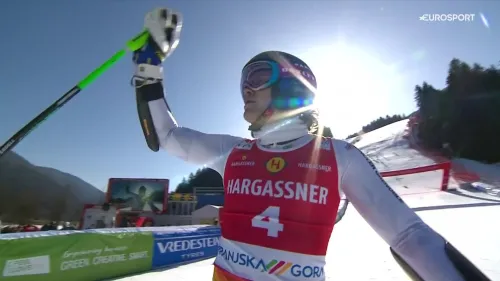 Lucas Pinheiro Braathen in test nella prima manche del gigante: rivivi la prova del brasiliano a Kranjska Gora