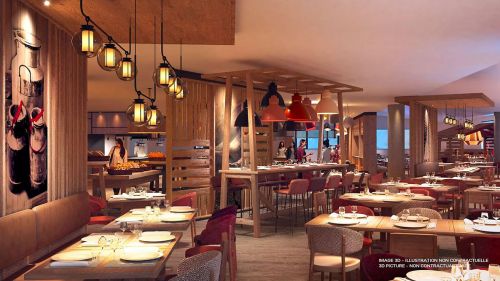 Club Med Tignes   cena ristorante buffet