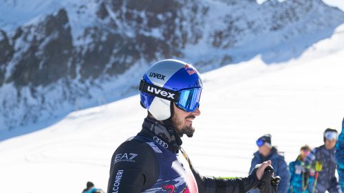 Dominik Paris   allenamenti in Alto Adige