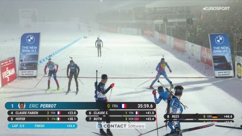 Erico perrot vince su tommaso giacomel che cede nel finale, il video del momento in cui l'azzurro perde il pettorale giallo