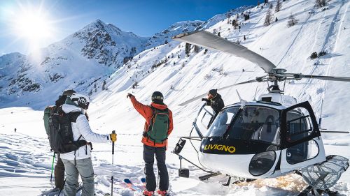 Freeride heliski livigno carosello3000 photo by giovanni levi 4
