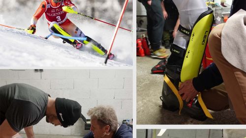 Leki e Sidas portano il parastinco personalizzabile in Coppa del Mondo