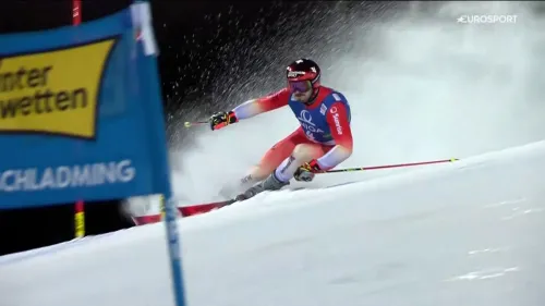 Meillard sale in cattedra a Schledming: il video della sua seconda manche perfetta