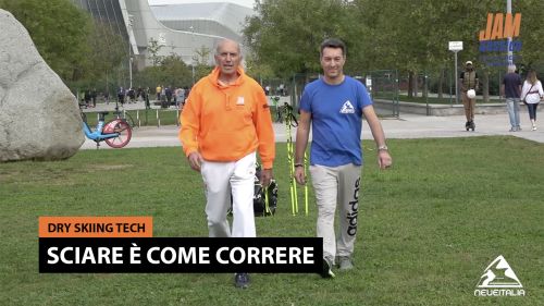 Sciare è come correre - Dry skiing tech