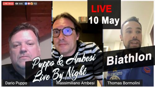 Puppo&Ambesi live by night: focus biathlon con Thomas Bormolini e... non solo!