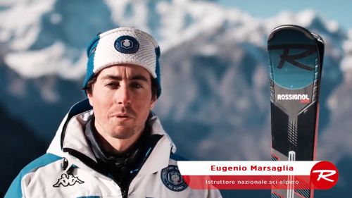 Eugenio Marsaglia: 'La spatola del nuovo Rossignol REACT aiuta lo sciatore a godersi al massimo la sciata'