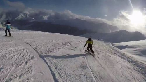 Carosello 3000 Livigno - Prima sciata inverno 2021/22