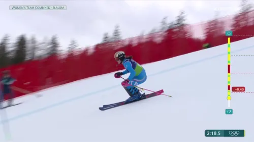 Trocker va a tutta, ci prova e resiste: il suo slalom in combinata