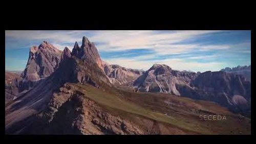 Alto adige dal drone