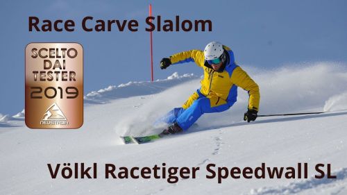 Volkl racetiger speedwall sl uvo - neveitalia ski-test 2018/2019