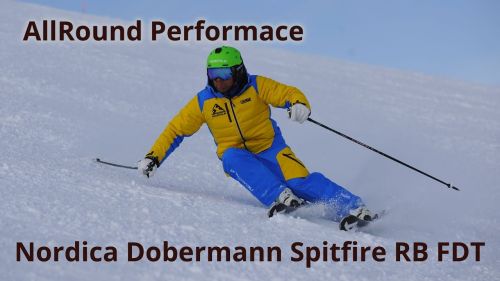 Nordica dobermann spitfire rb fdt - neveitalia ski-test 2018/2019