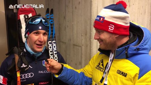 Dominik Windisch: 'Peccato per quell'errore di troppo, sono soddisfatto lo stesso e domani si vedrà...'