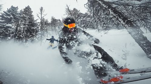 Powder day EPICO - Nick Pescetto freeride Monginevro