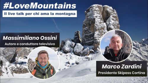 A Cortina dAmpezzo con Massimiliano Ossini e Marco Zardini #LoveMountains